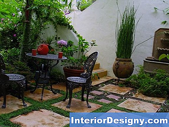 Kleine Courtyard Landschaftsdesign-Ideen